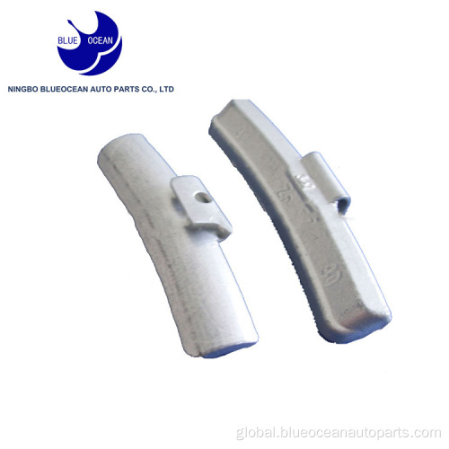  zn fe clip on balance wheel weights clip Manufactory